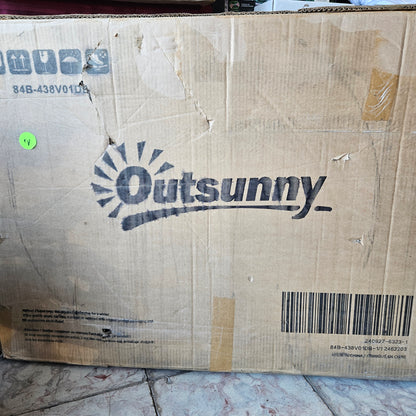 Silla plegable para jardín o playa - Outsunny (Nuevo, caja abierta)