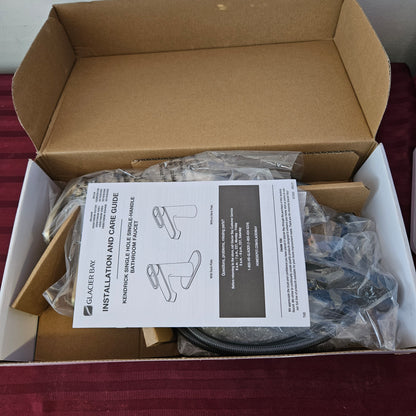 Llave mezcladora monomando para lavabo color oro mate - Glacier Bay Kendrick (Nuevo, caja abierta)