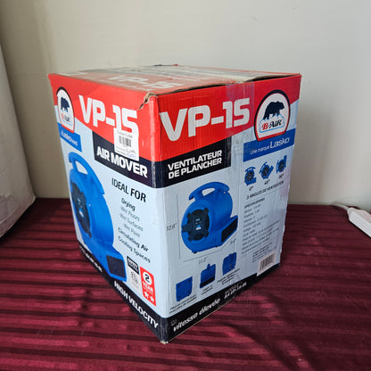 Ventilador de piso de 1/8 HP - B-air VP-15 (Nuevo, caja abierta)