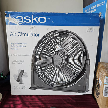 Ventilador de circulación de aire 20" - Lasko (Nuevo, caja abierta)