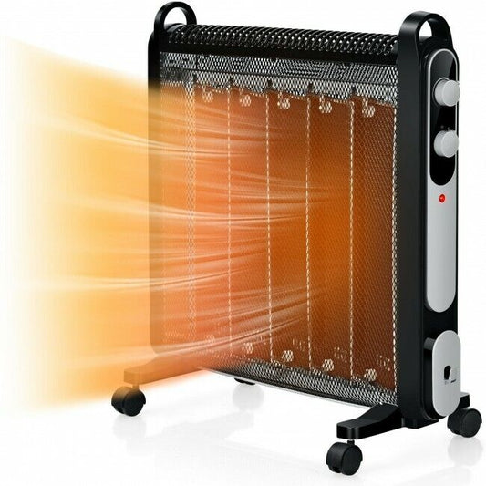 Calefactor radiante eléctrico portátil - Costway (Nuevo, caja abierta)