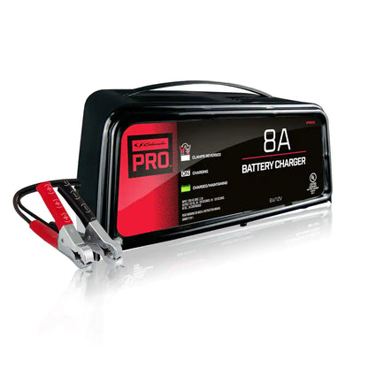 Cargador de baterías de 6V/12V 8 Amperes - Schumacher PRO (Nuevo, caja abierta)