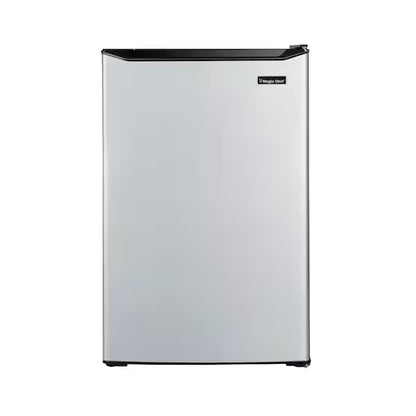 Refrigerador compacto 4.5 pies cúbicos de acero inoxidable - Magic Chef (Nuevo, detalles estéticos)