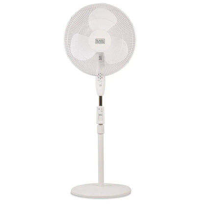 Ventilador de pedestal 16" con control remoto - Black+Decker (Nuevo, caja abierta)